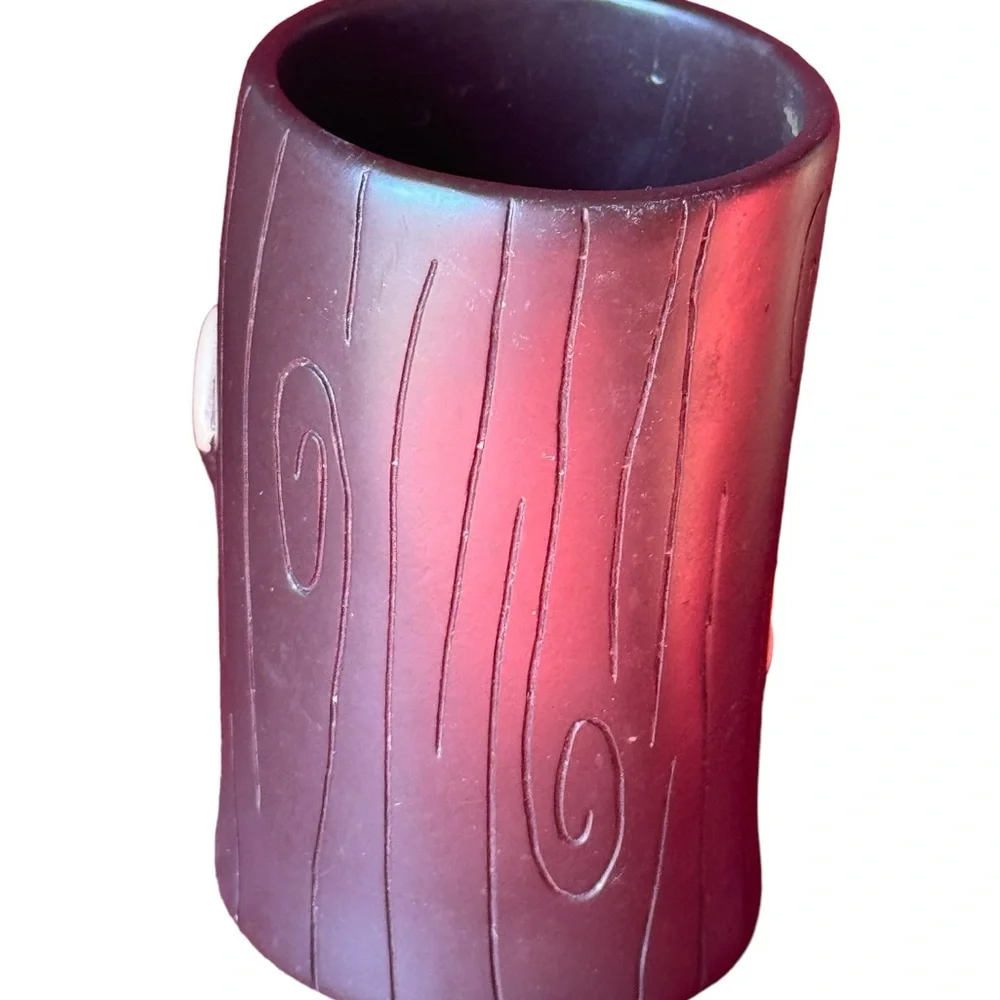 Little brown monkey bathroom toothbrush holder cup